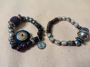 Due bracciali marchio Reminiscence stile vintage