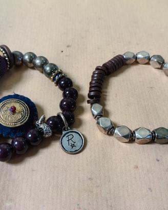 Due bracciali marchio Reminiscence stile vintage