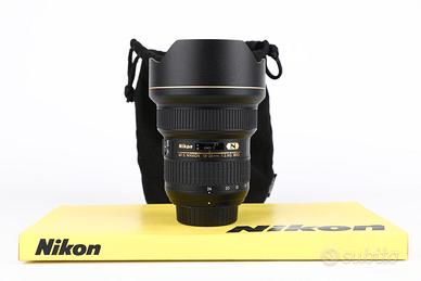 Nikon 14-24mm f2.8 G ED USATO GARANTITO PER DUE AN