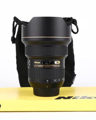 Nikon 14-24mm f2.8 G ED USATO GARANTITO PER DUE AN