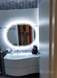 Specchio bagno con luce