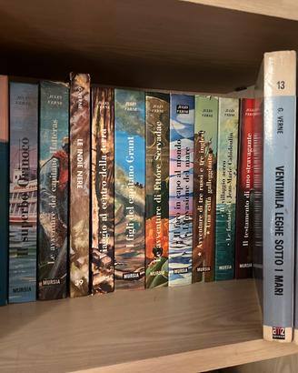 Libri Giulio Verne anni 70-80