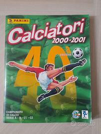 Album figurine 2000 2001 Calciatori Panini complet