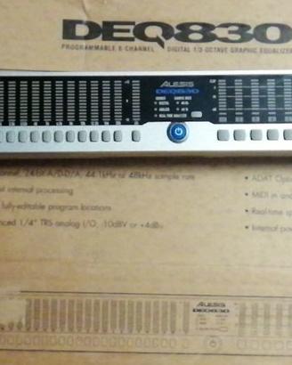 Equalizzatore digitale 8 canali Alesis DEQ830