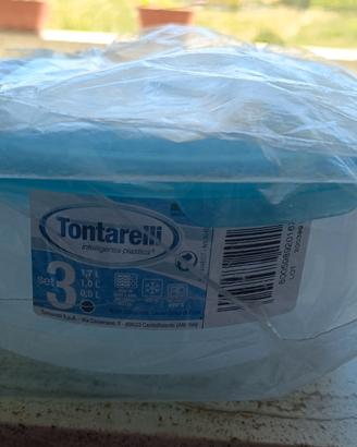 Tontarelli set frigo 3 pezzi nuovo 