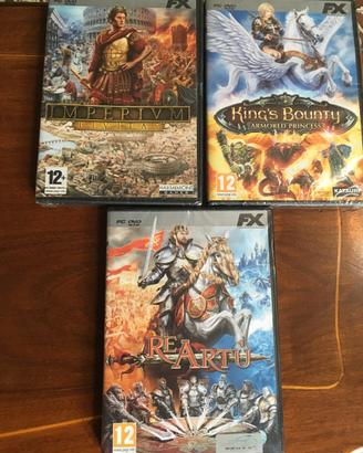 Imperivm Civitas, King's Bounty, Re Artù pc game