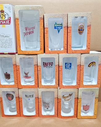 bicchieri birra da collezione 
