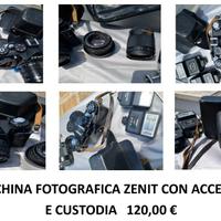 Macchina fotografica + accessori