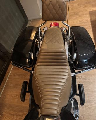 Sella SADDLEMEN per Harley touring + schienalino