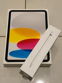iPad 10a generazione + Apple Pencil e accessori