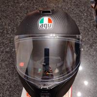 Casco modulare AGV carbon. Taglia L.