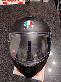 Casco modulare AGV carbon. Taglia L.