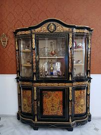 vetrina in boulle 
