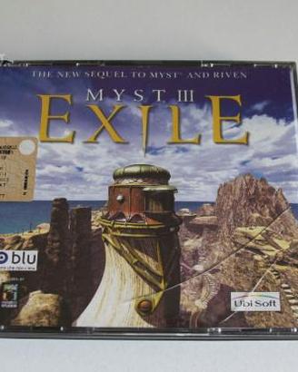 MYST 3 EXILE 4 cd rom edizione PC