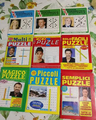 10 RIVISTE ENIGISICA ,,PUZZLE,,TOPOLINO