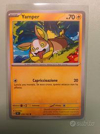 Carta Pokémon Yamper 058/162 Cronoforze
