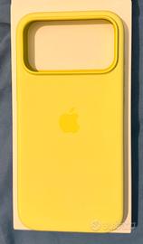 Cover ORIGINALE Apple gialla iphone 17pro max