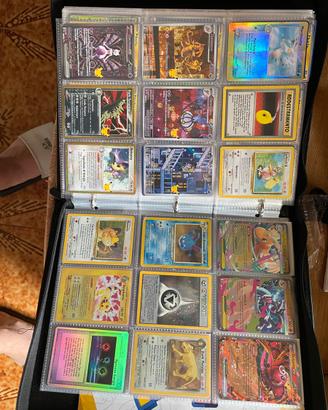 Lotto carte pokemon 30 anniversario