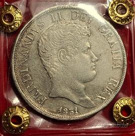 Piastra 120 grana 1831, Ferdinando II, NC