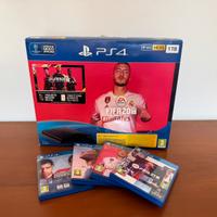 PlayStation 4 1000gb con 4 giochi