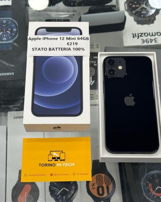 Apple iPhone 12 Mini 64GB - BATTERIA 100%