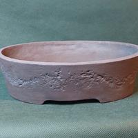 Vaso bonsai in gres non smaltato
