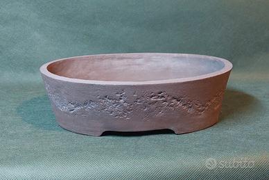 Vaso bonsai in gres non smaltato