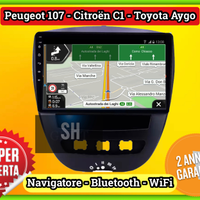 Radio navigatore Citroen C1 - Toyota Aygo - 107