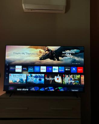 TV Hisense 55” QLED 4K – Come nuova