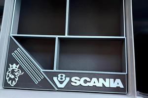Organizer  Cassetto Scania V8/ SUPER stampa 3D