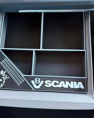 Organizer  Cassetto Scania V8/ SUPER stampa 3D