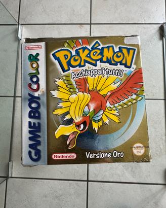 Pokemon oro game boy color