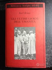 GLI ULTIMI GIORNI DELL'UMANITA' DI KARL KRAUS