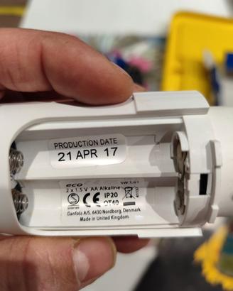 Valvole termostatiche digitali Dunfoss