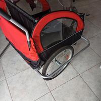 Passeggino /rimorchio bici 2 posti