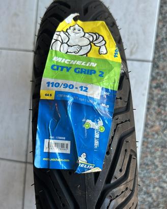 Gomma Michelin city grip 110/90/12 Nuova