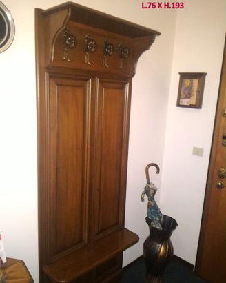 Appendiabiti-cappelliera da ingresso stile classic