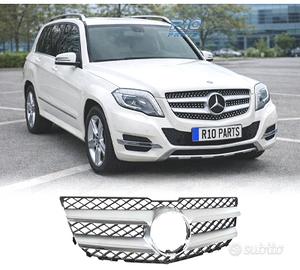 GRIGLIA PER MERCEDES GLK X204 12-15 LOOK AMG NERO 