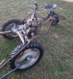 Motofalciatrice epoca BCS Lombardini 3 marce+RM
