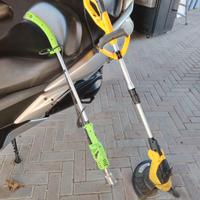 decespugliatore e brucia erba