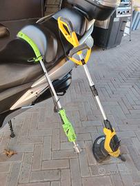 decespugliatore e brucia erba