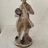 figurina in porcellana biscuit vintage Capodimonte