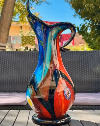 Vaso in vetro di Murano 40cm