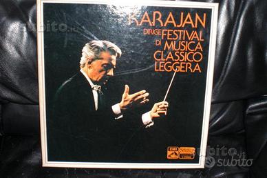 Karajan album con 9 dischi di musica