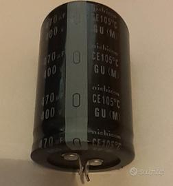 8 nuovi Condensatori Nichicon 470uF 400V #2
