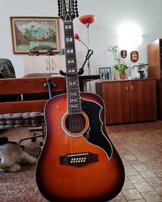EKO Ranger XII VR EQ Honey Burst Chitarra 12 corde