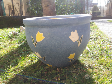 Portavaso ceramica viridea 30x22cm