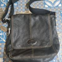 Tracolla uomo FOSSIL logata con piastra logata