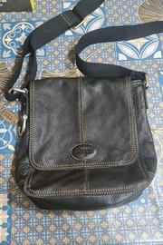 Tracolla uomo FOSSIL logata con piastra logata