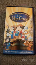 Topolino Paperino Pippo I Tre Moschettieri VHS